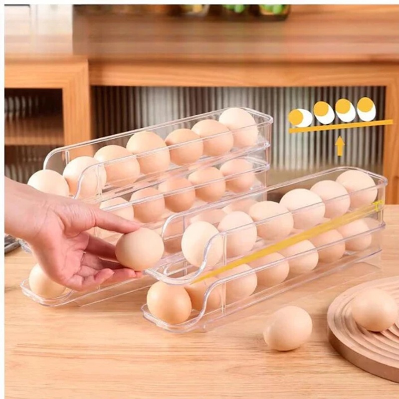 Miniatura 2 de Organizador De Huevos De 3 Niveles